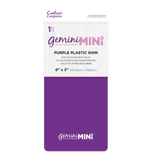 Gemini Mini Plastic Shim Paars