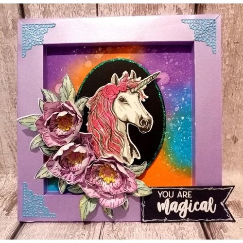 Crafter's Companion Magical Unicorn Clear Stamps