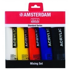 Amsterdam Acrylverf Mengset 5x120 ml