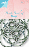 Boekbinders-ringen, 45mm, 12st zilver