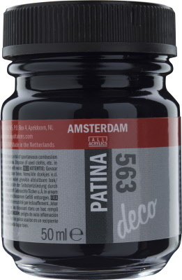 Amsterdam Patina 50 ml Flacon Antiekblauw