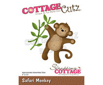 Scrapping Cottage Safari Monkey
