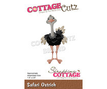 Scrapping Cottage Safari Ostrich