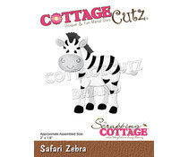 Scrapping Cottage Safari Zebra