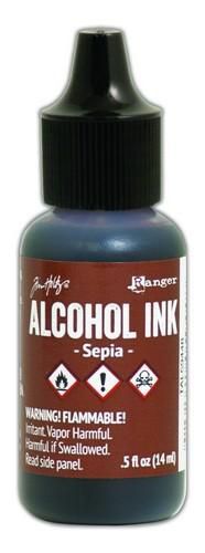 Ranger Alcohol Ink 15 ml -Sepia Tim Holz