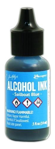 Ranger Alcohol Ink 15 ml - sailboat blue  Tim Holz