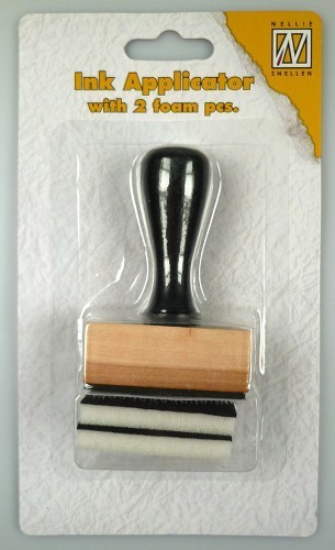 Ink applicator with foam pad