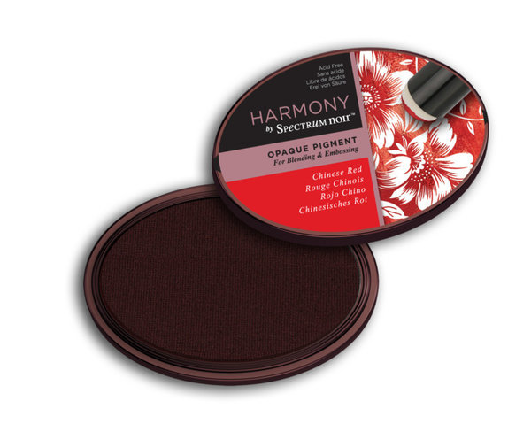 Spectrum Noir Inktkussen - Harmony Opaque Pigment - Chinese Red