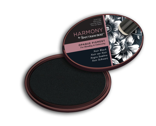 Spectrum Noir Inktkussen - Harmony Opaque Pigment - Noir Black