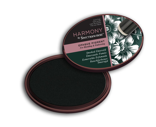 Spectrum Noir Inktkussen - Harmony Opaque Pigment - Smoked Emerald