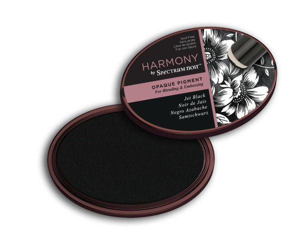 Spectrum Noir Inktkussen - Harmony Opaque Pigment - Jet Black