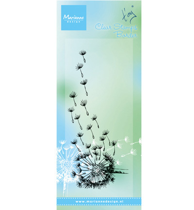 Marianne Design - Tiny`s - Clearstamp - Border-dandelion
