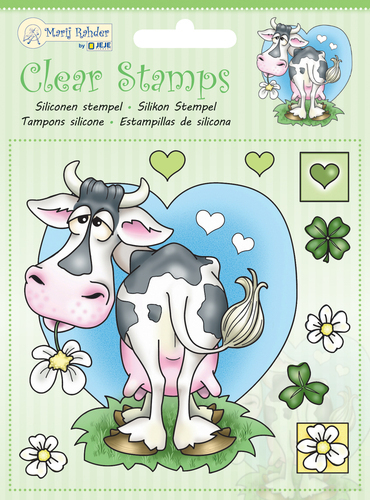 MRJ Clear stamps Cow