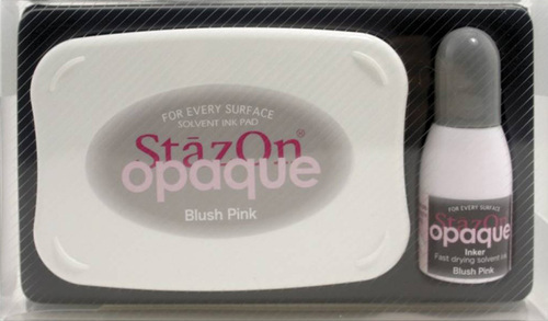 Stazon inkpad set - Opaque - Blush pink