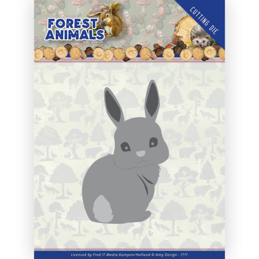 Dies - Amy Design Forest Animals - Bunny HZ+ Die