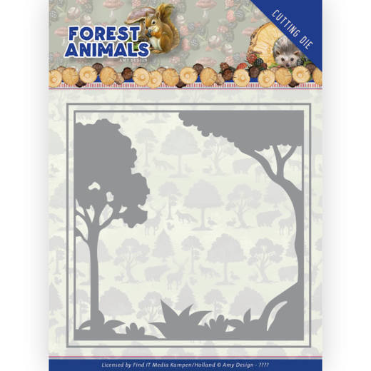 Dies - Amy Design Forest Animals - Forest Frame
