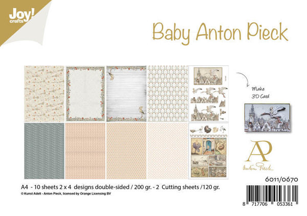 Papierset - Anton Pieck - Design Baby