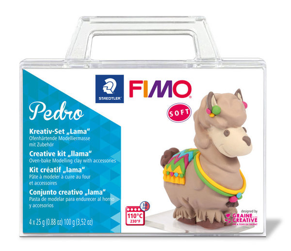 Fimo soft creatieve set lama Pedro