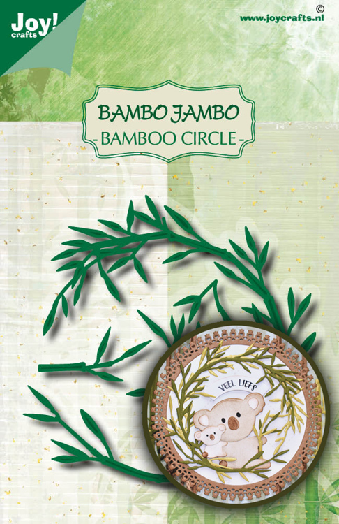 Stans-embosmal - Noor - Bamboe cirkel Joycrafts 6002/1629
